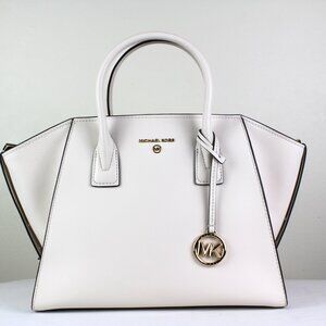 Michael Kors - Avril Large Leather Top-Zip Satchel - NWT